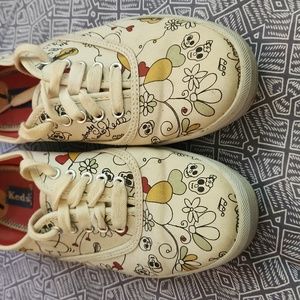 Sugar skull print Keds sneakers